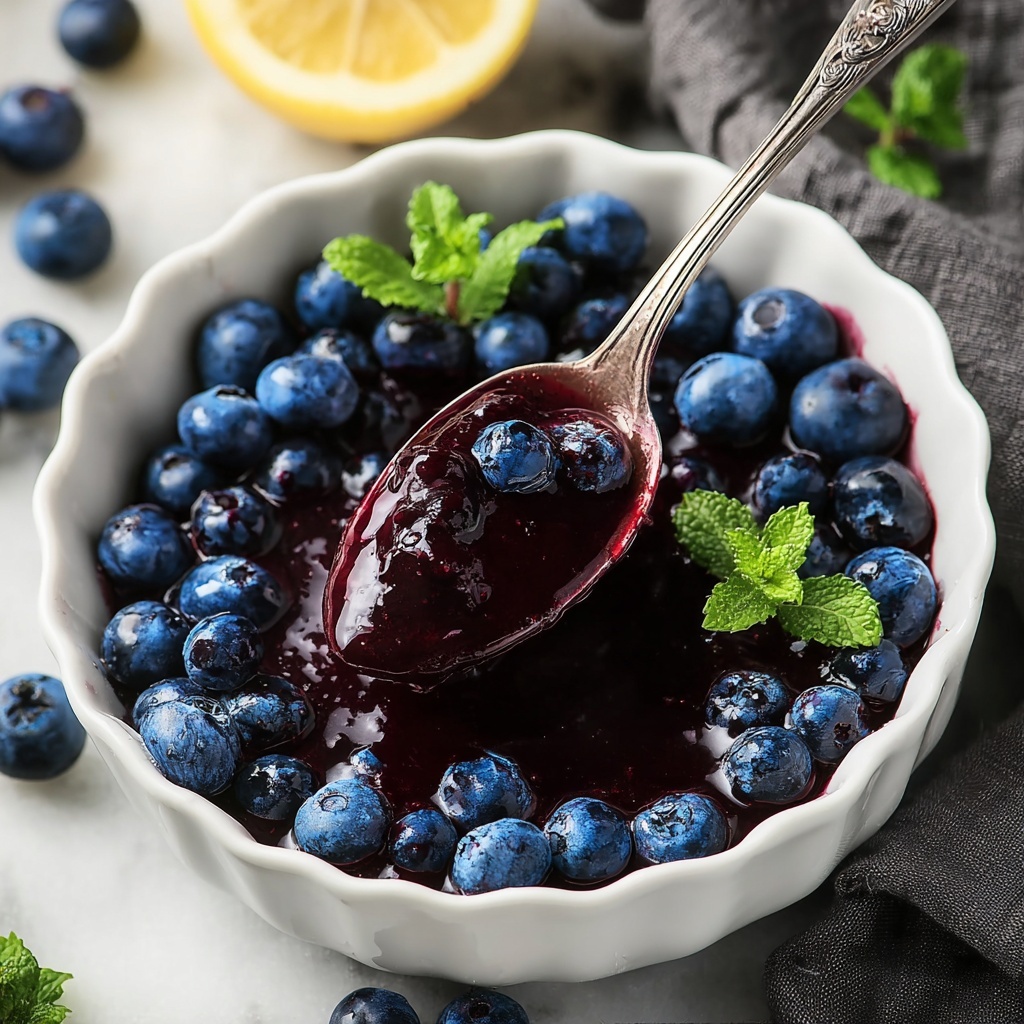 Homemade Blueberry Sauce Recipe - Recipe Image