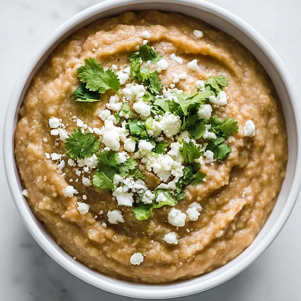 Creamy Slow Cooker Refried Beans Recipe - Recipe Image