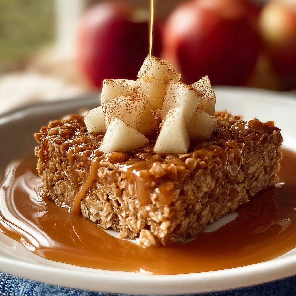 Apple Cinnamon Baked Oatmeal Recipe - Recipe Image