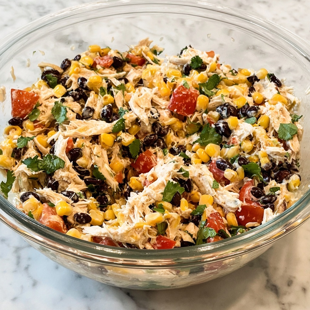Zesty Southwest Chicken Salad for a Bold Lunch Delight Recipe - Recipe Image