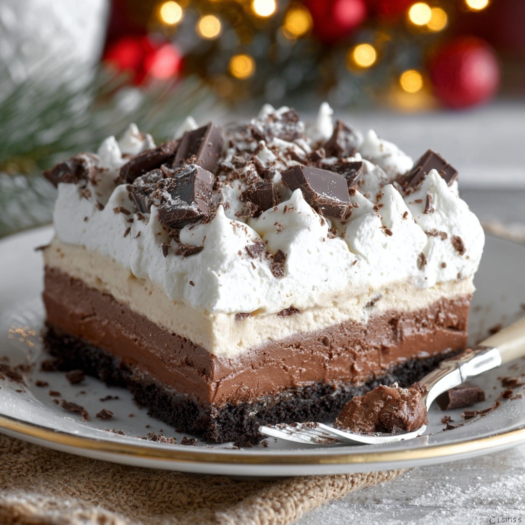 Chocolate Lasagna Cake Recipe - Recipe Image