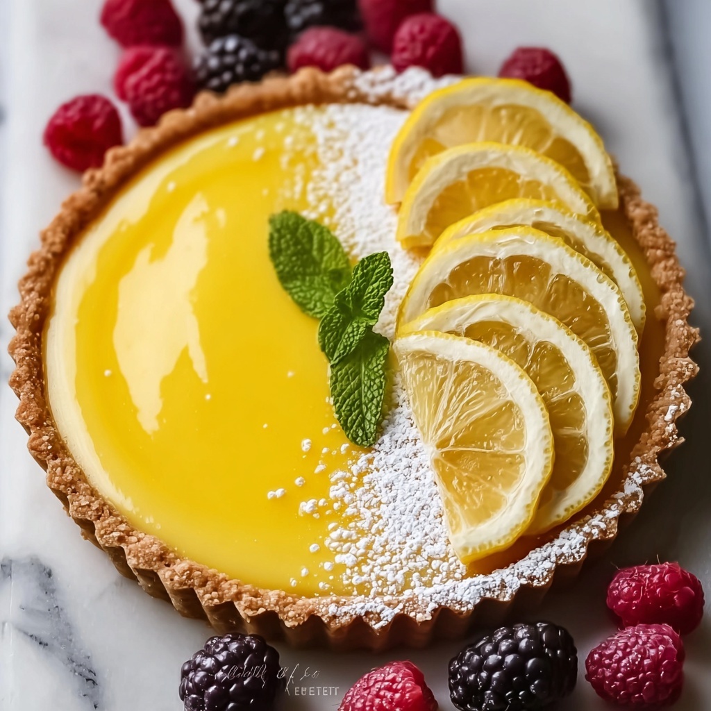 Lemon Bliss Tart Recipe - Recipe Image