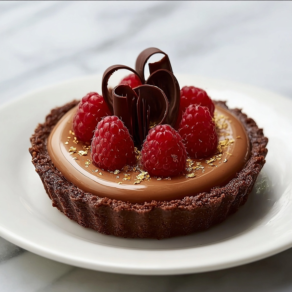 Chocolate Truffle Tart Recipe - Recipe Image