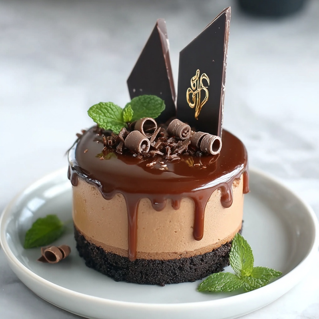 Decadent Chocolate Mousse Torte Recipe - Recipe Image