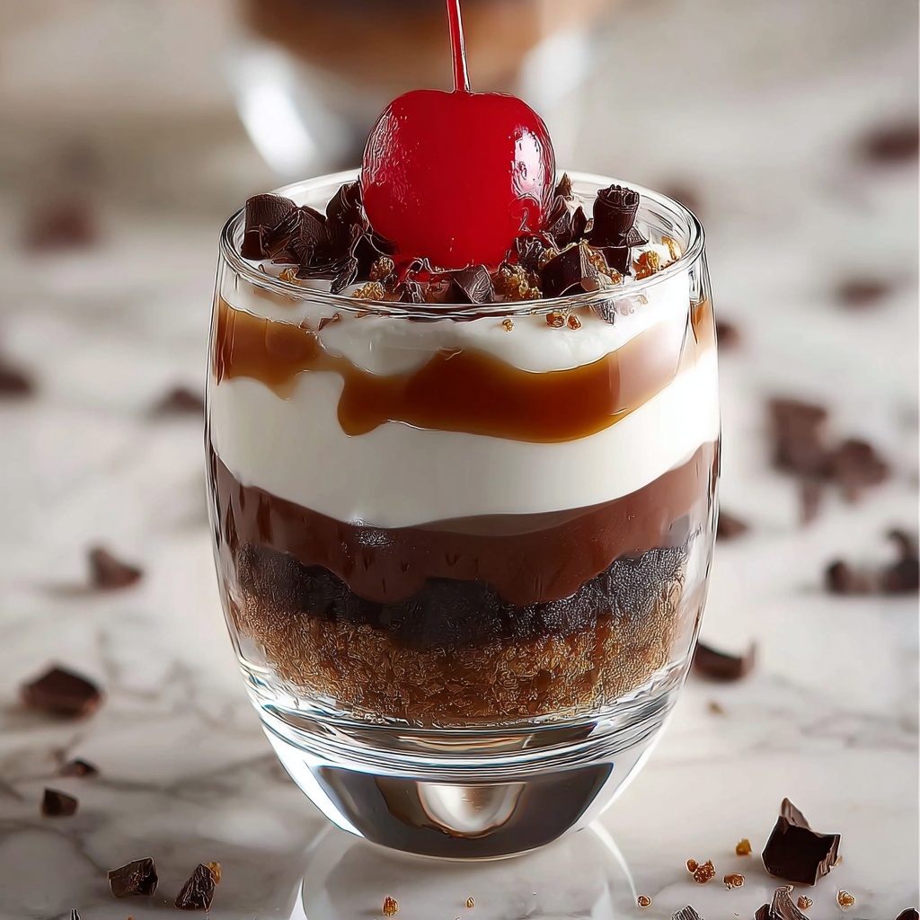 Best Mini Black Forest Trifles Recipe - Recipe Image