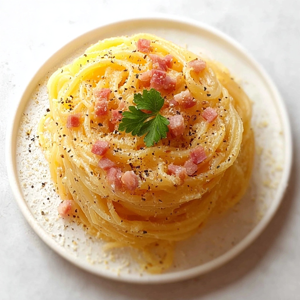Authentic Pasta Carbonara Recipe - Recipe Image