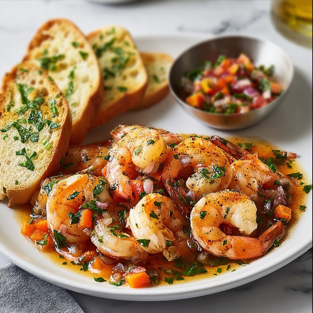 Pan Seared Chimichurri Shrimp Recipe - Recipe Image