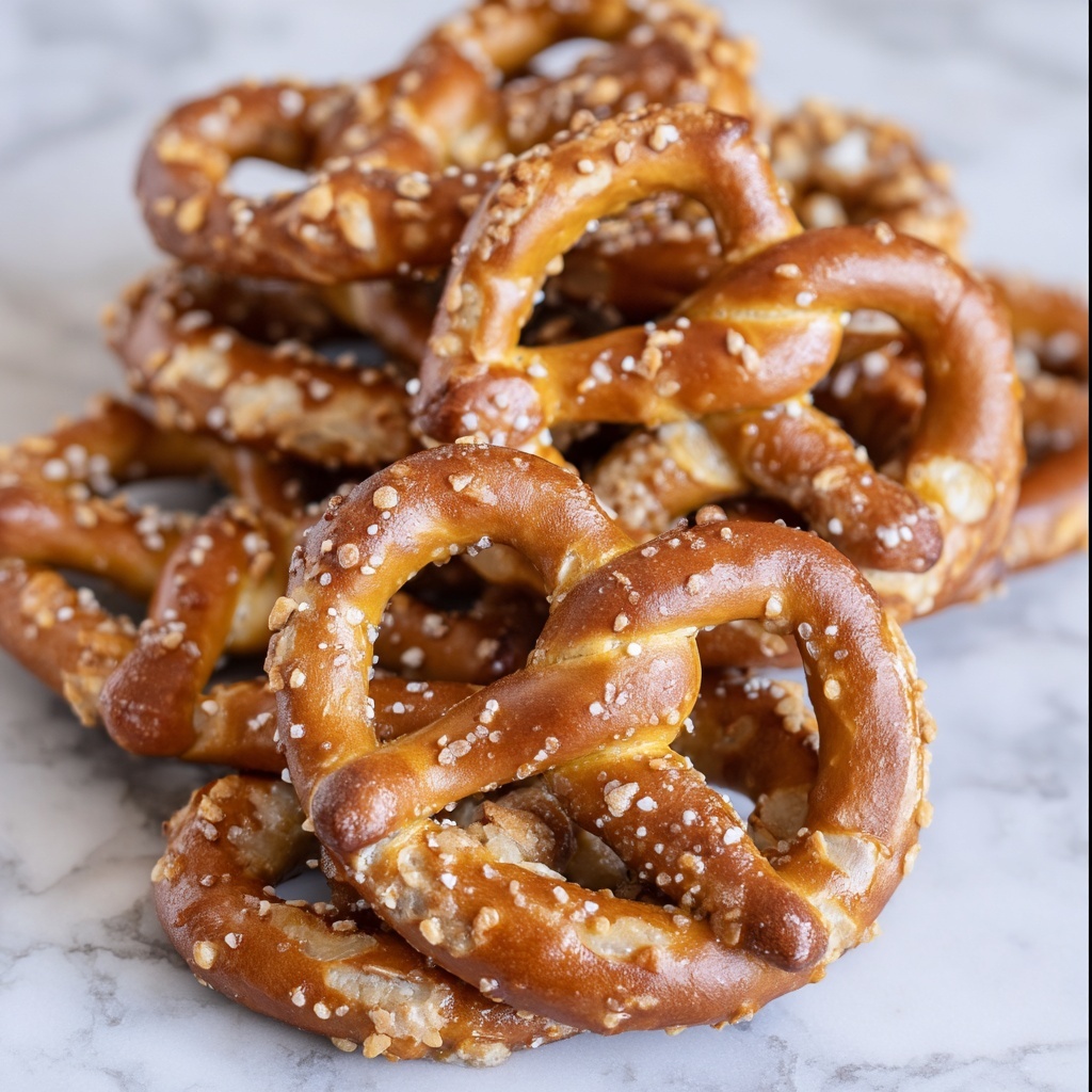 Butter Toffee Pretzels Recipe - Recipe Image