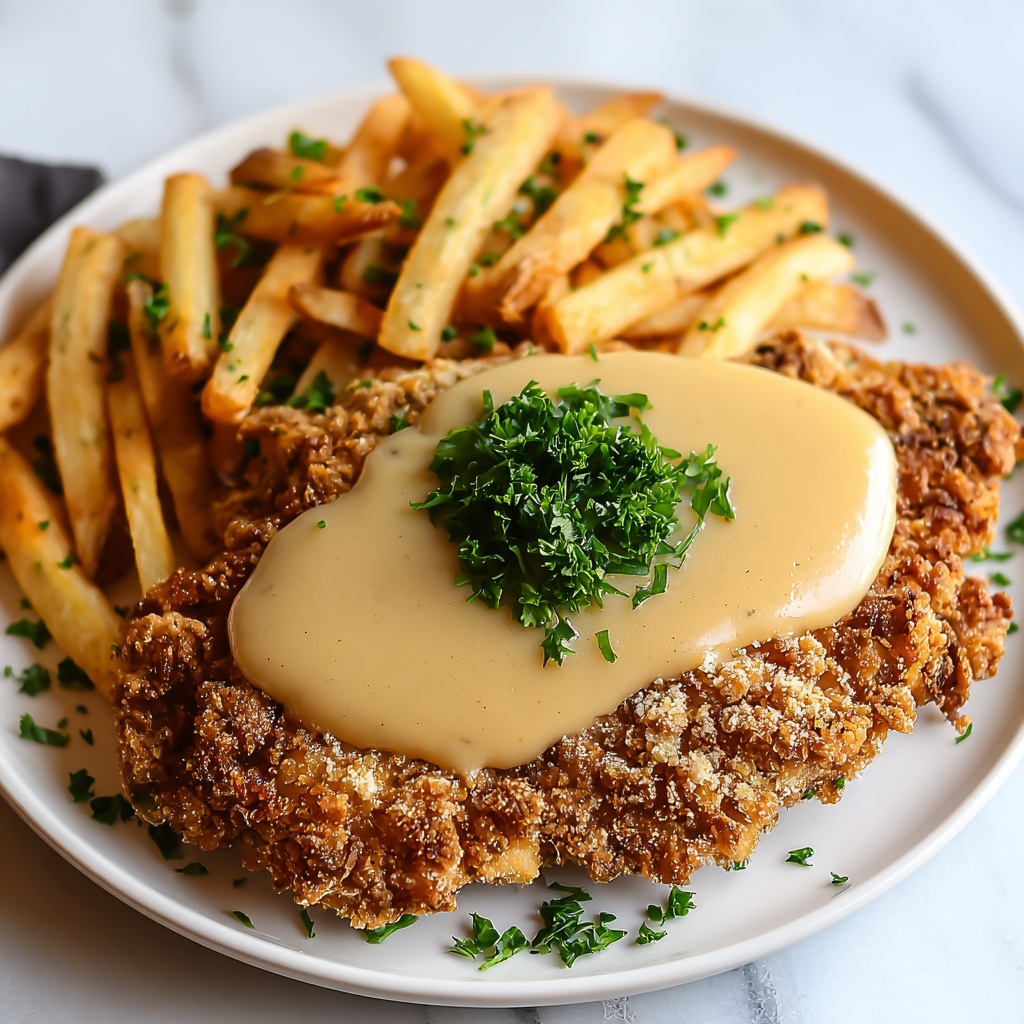 Chicken Fried Steak with Gravy Recipe - Recipe Image