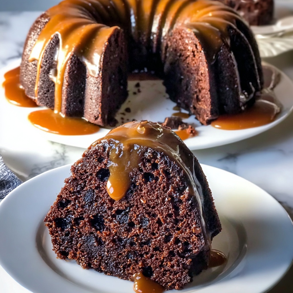 Molasses Date Bundt with Orange Drizzle Recipe - Recipe Image