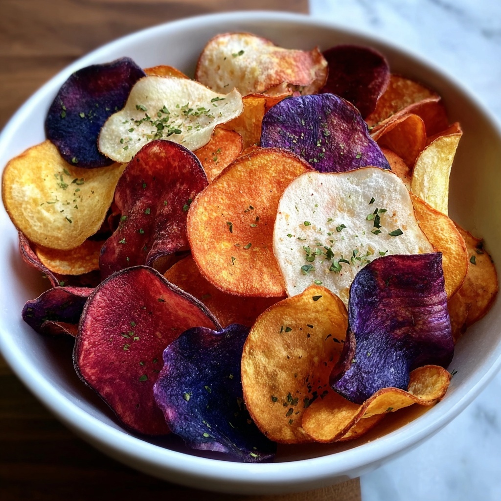 Red, White, and Blue Potato Chips Recipe - Recipe Image