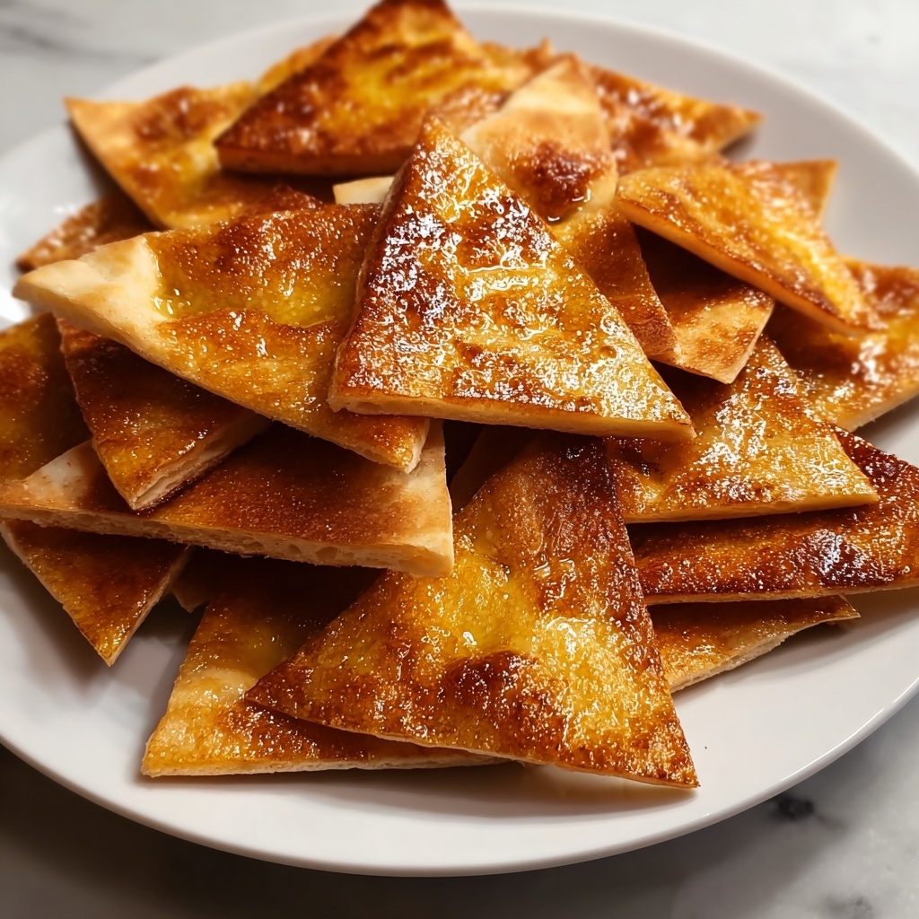 Homemade Pita Chips with Garlic and Paprika Recipe - Recipe Image