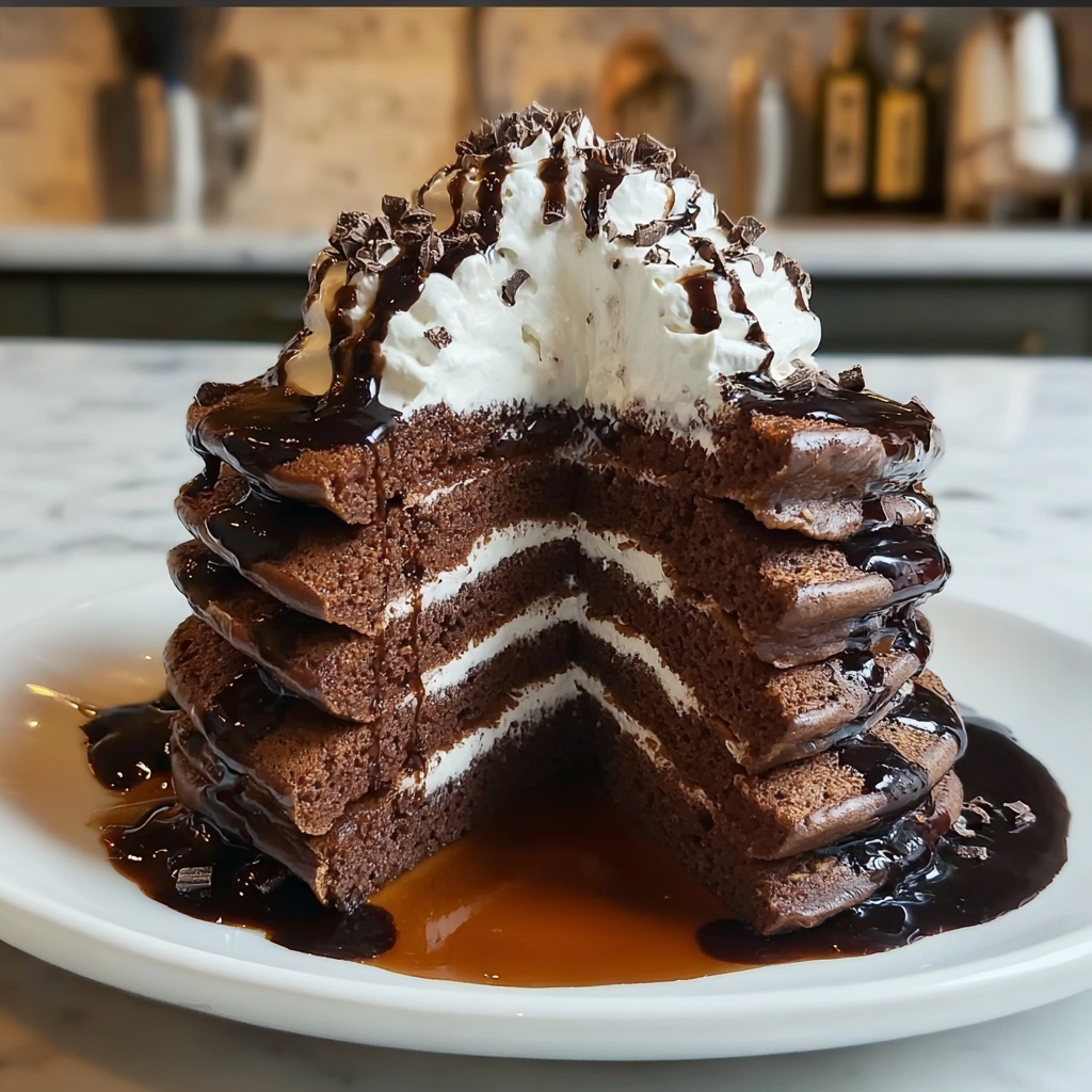 Hot Cocoa Pancakes: 7 Irresistible Ways to Enjoy Bliss Recipe - Recipe Image