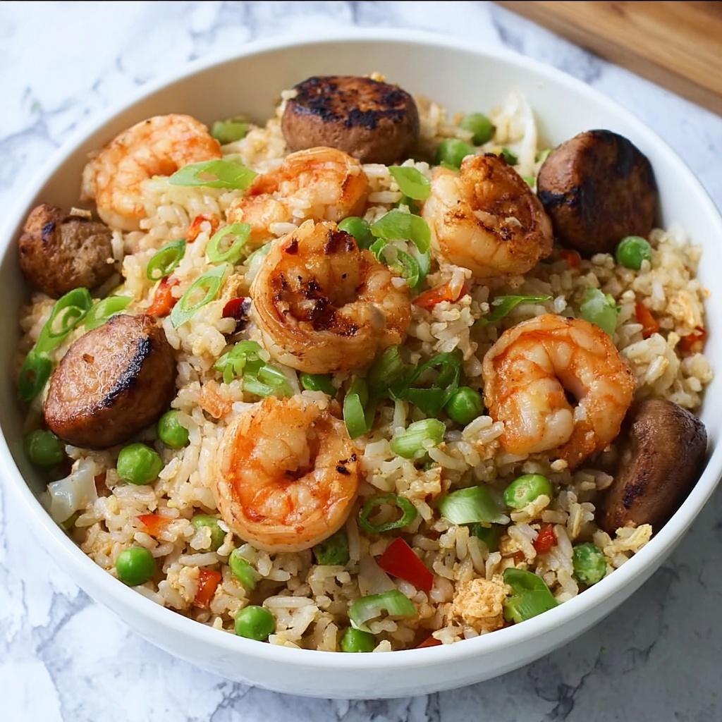 Gumbo Fried Rice Recipe - Recipe Image