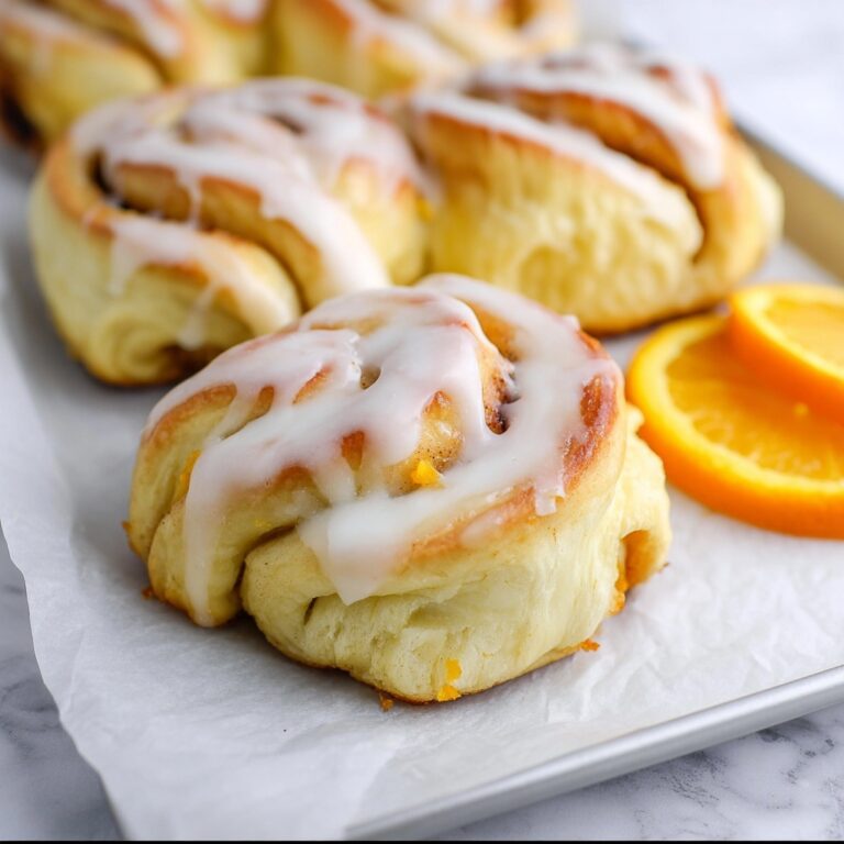 Glazed Orange Rolls Recipe