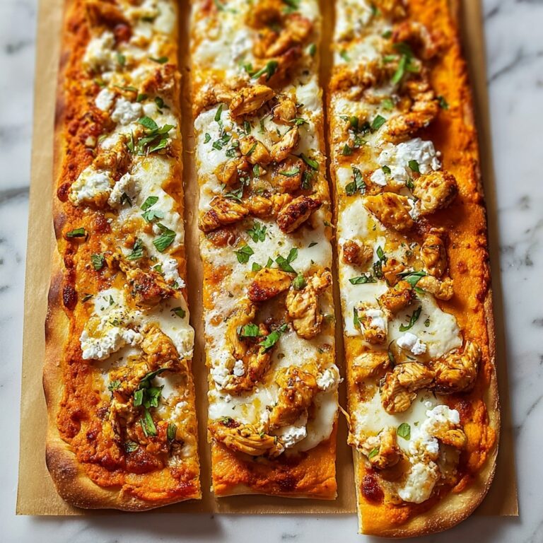 Buffalo Chicken Flatbread Recipe