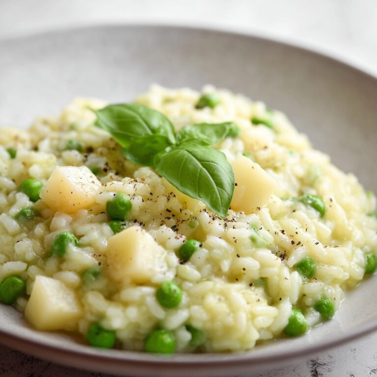 Fresh Pea Risotto Recipe