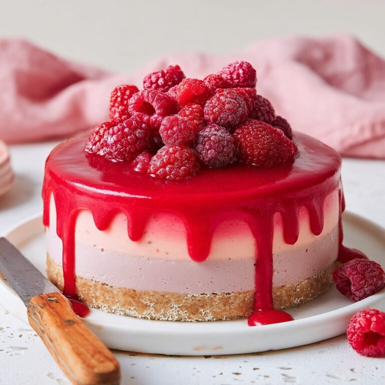 Vegan Raspberry Cheesecake Recipe