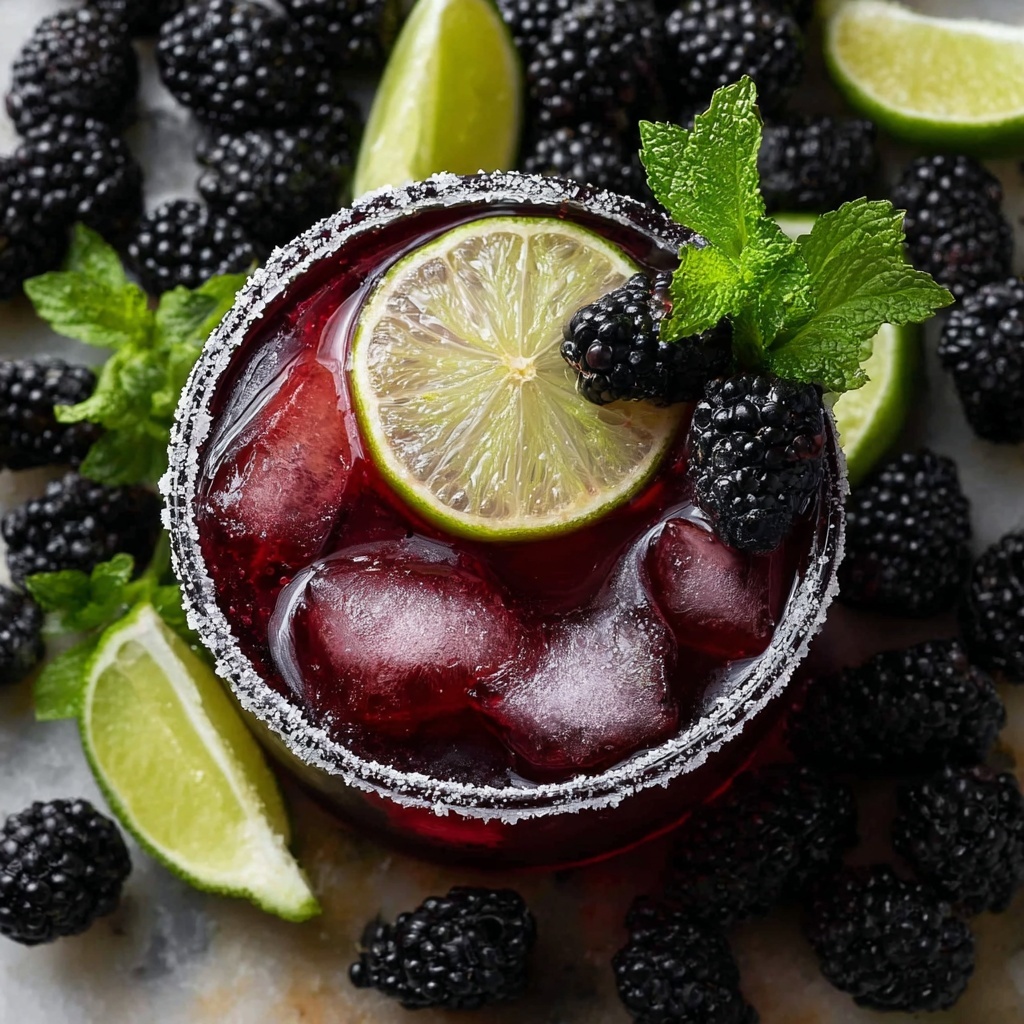 Blackberry Margarita Smash Recipe - Recipe Image