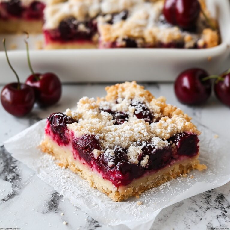Cherry Pie Bars Recipe