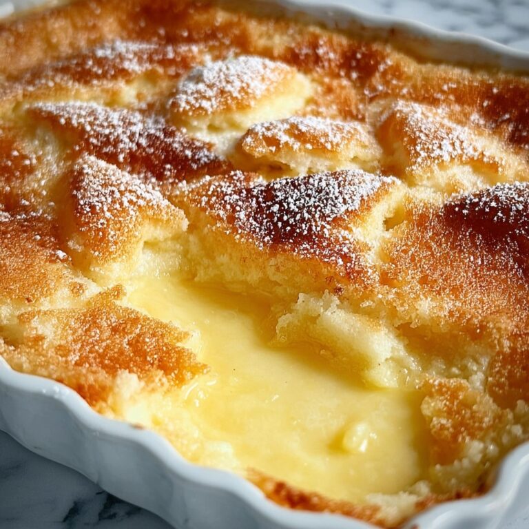 Magic Lemon Cobbler Recipe