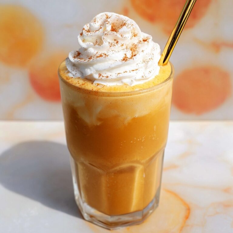 Creamy Pumpkin Smoothie with White Chocolate and Hazelnut Spread Recipe