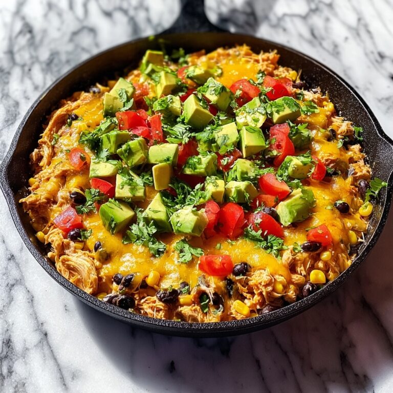 Cheesy Chicken Burrito Skillet Recipe