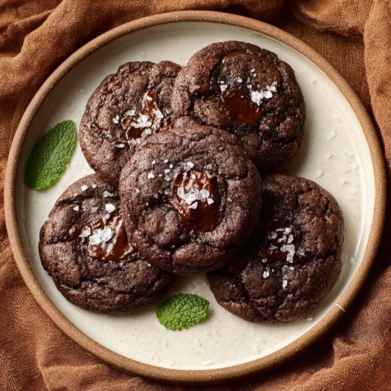 Tiny Salty Chocolaty Cookies Recipe