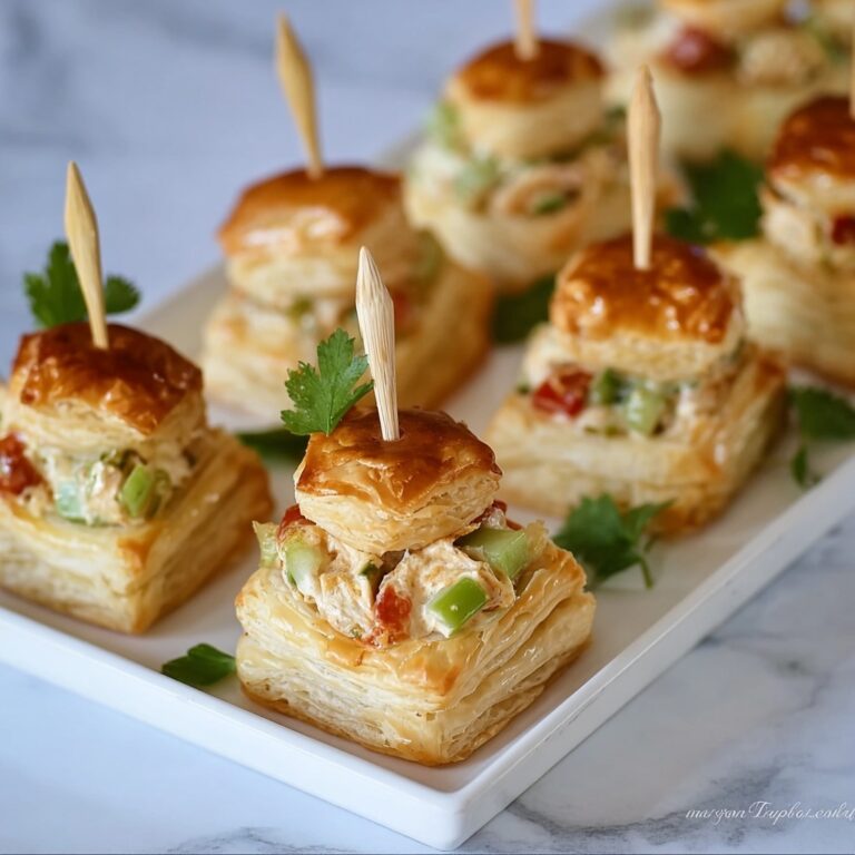 Healthy Chicken Salad Puffs Recipe