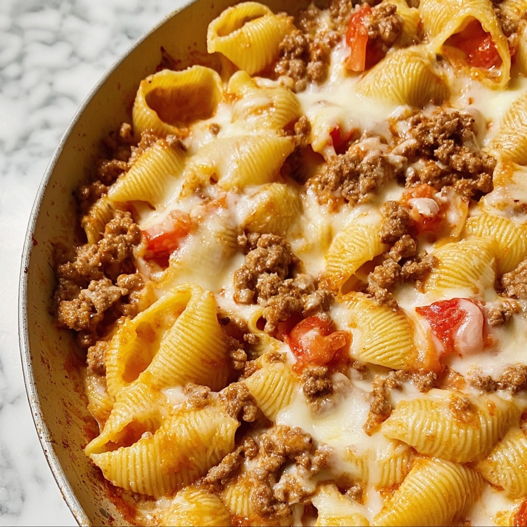 Cheesy Taco Pasta Recipe - Recipe Image