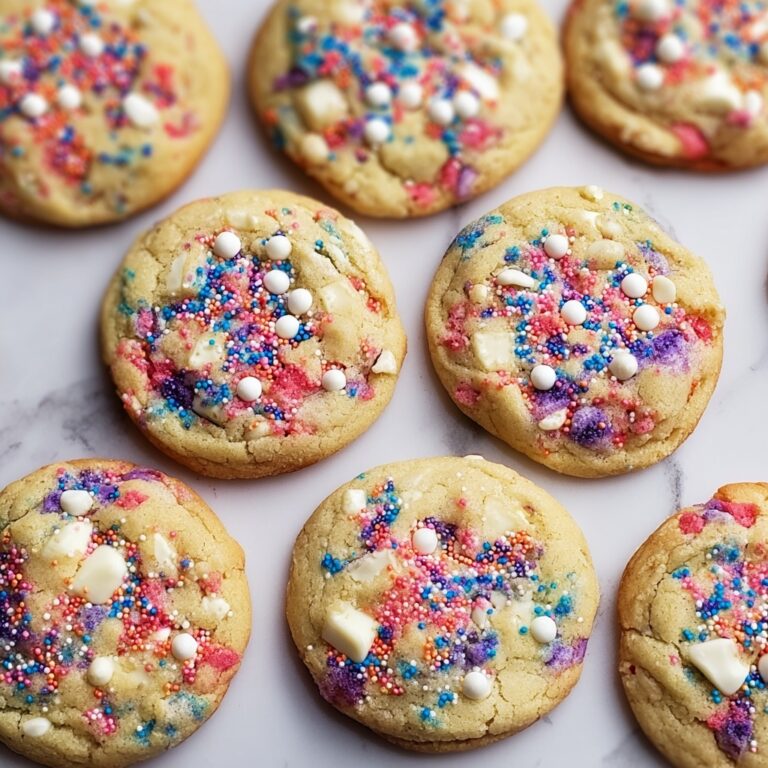 White Chocolate Confetti Cookies Recipe