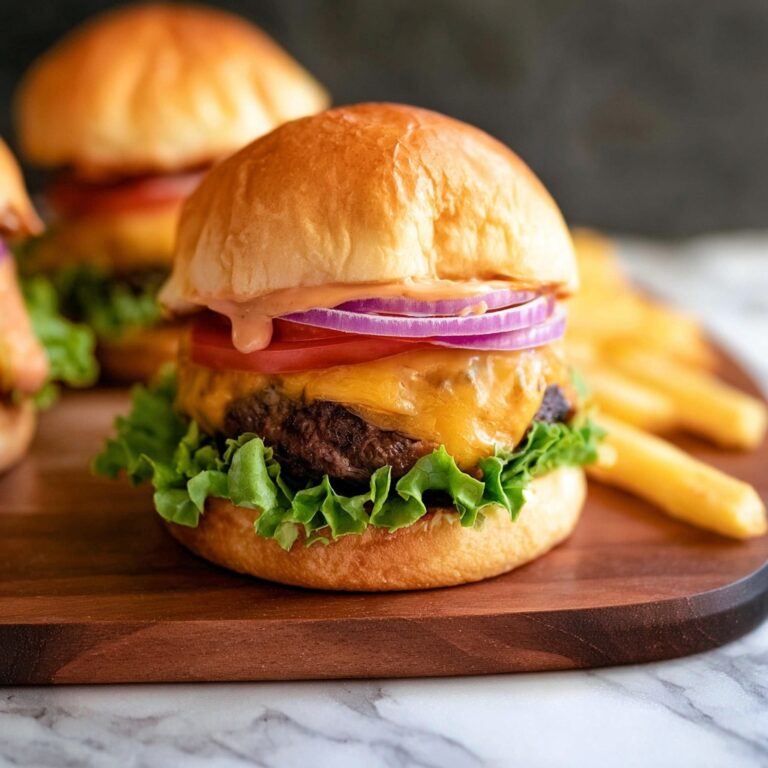 The Best Ever Cheeseburgers Recipe