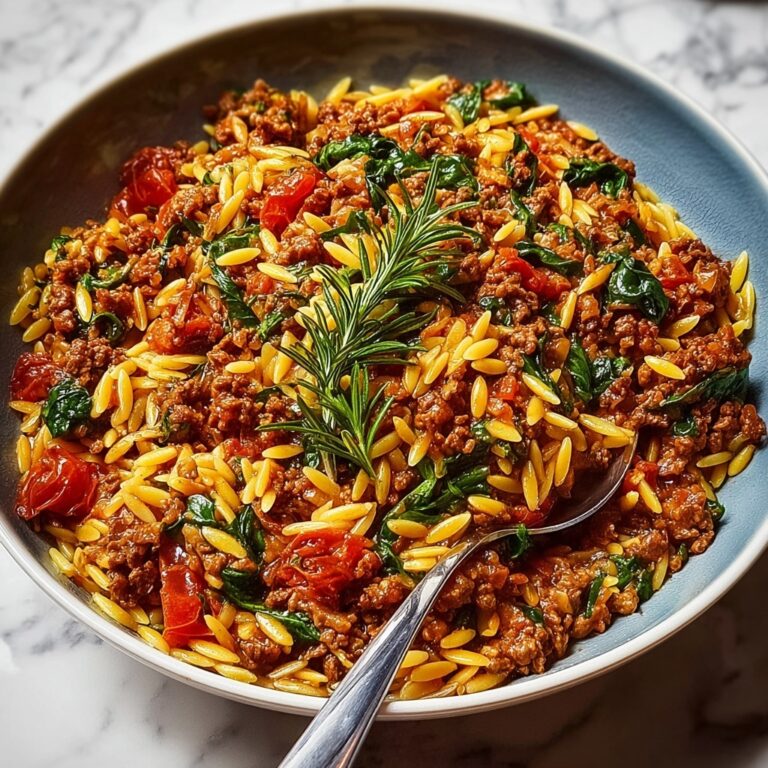 Ground Beef Orzo: A Delicious and Easy One-Pan Recipe
