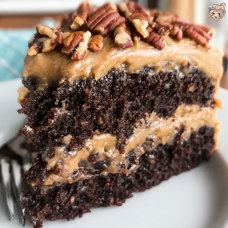 Homemade German Chocolate Cake Recipe