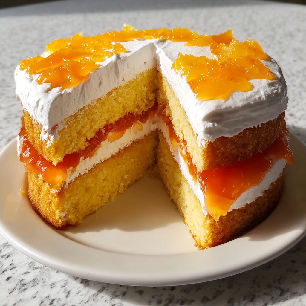 Orange Creamsicle Cake Recipe - Recipe Image