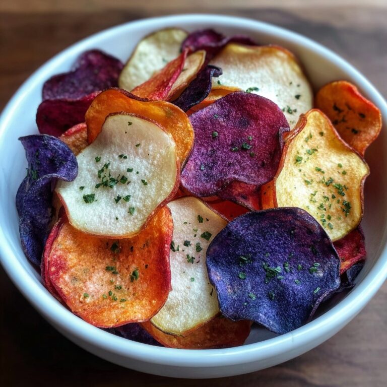 Red, White, and Blue Potato Chips Recipe
