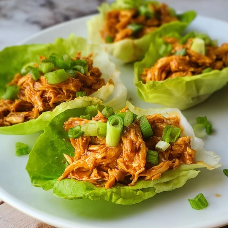 Buffalo Chicken Lettuce Wraps Recipe