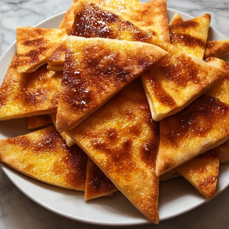 Homemade Pita Chips with Garlic and Paprika Recipe