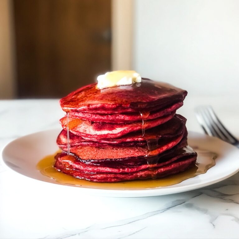 Red Velvet Pancakes: 7 Steps to Blissful Breakfast Delights Recipe
