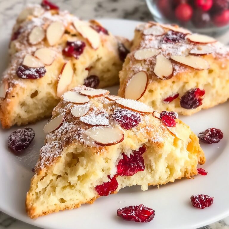 Cranberry Almond Scones Recipe