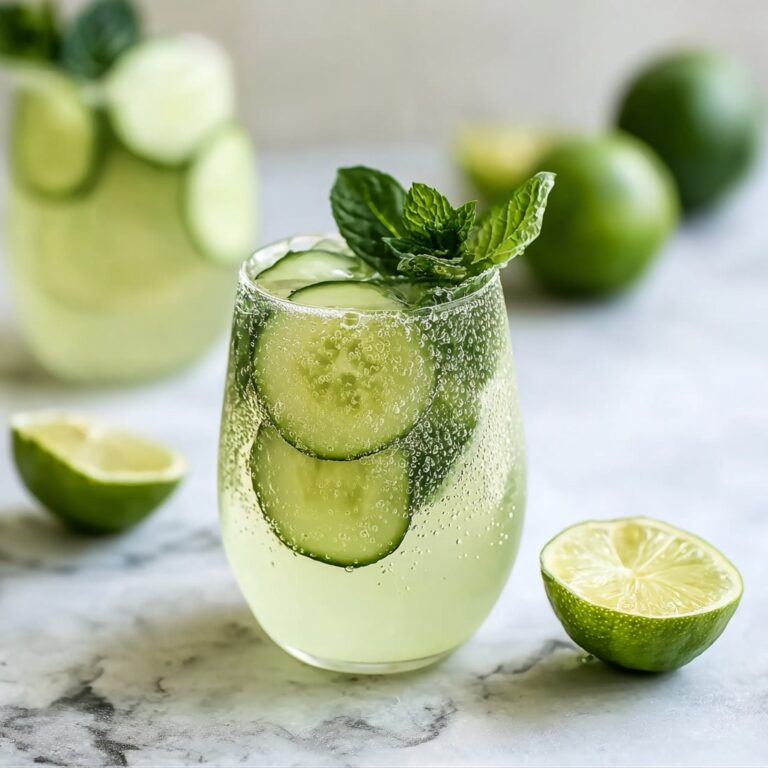 Refresh with Cava Cucumber Mint Lime Delightful Drink Recipe