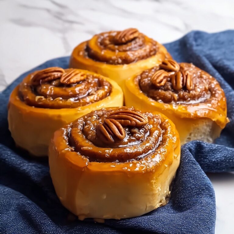 Melt-in-Your-Mouth Maple Pecan Cinnamon Rolls Recipe