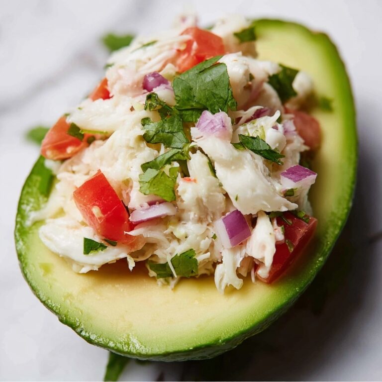 Crab Stuffed Avocados Recipe