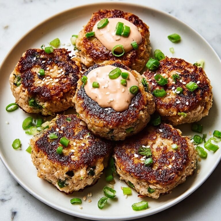 Asian Tuna Cakes with Spicy Mayo Recipe