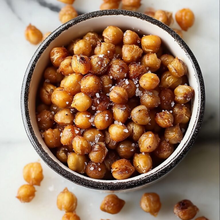 Crispy Roasted Chickpeas with Sweet, Ranch, and Spicy Flavors Recipe