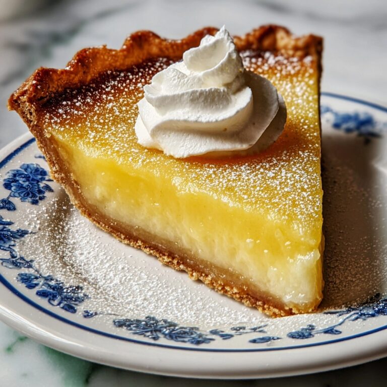 Classic Southern Buttermilk Pie Recipe