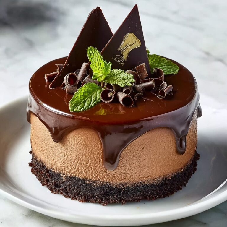 Decadent Chocolate Mousse Torte Recipe