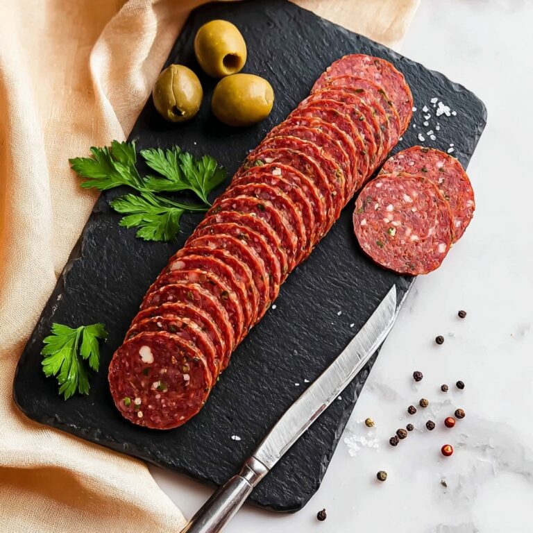 Tasty Homemade Vegan Salami Recipe