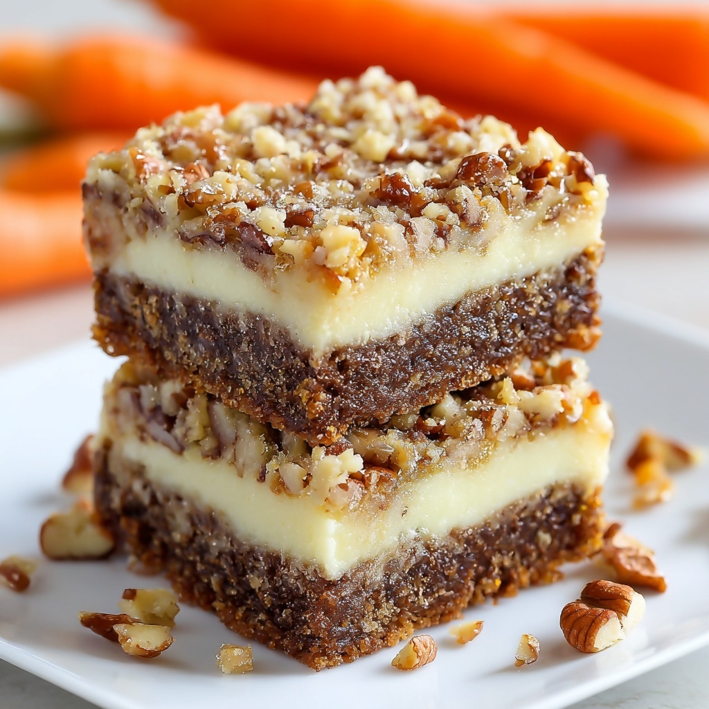 Carrot Cake Blondies Recipe - Recipe Image
