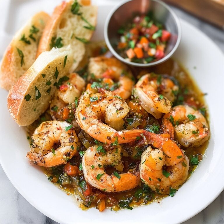Pan Seared Chimichurri Shrimp Recipe